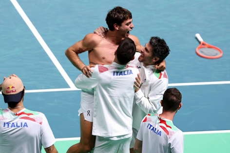 Thắng kịch tính, Ý lọt chung kết Davis Cup Finals năm thứ 3 liên tiếp