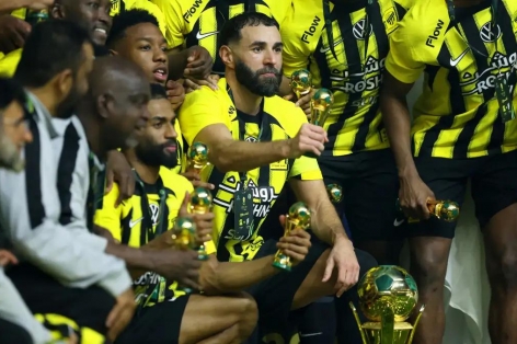 Benzema lập cú đúp, Al-Ittihad lên ngôi vô địch King's Cup