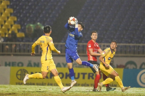 Trực tiếp SLNA 0-0 CAHN: Trận đấu bắt đầu!
