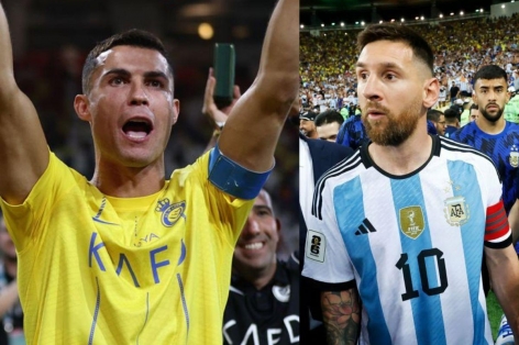 Đánh bại Messi, Ronaldo được bầu chọn là 'GOAT' bóng đá