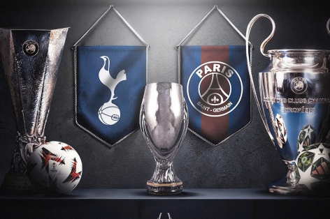 Siêu Cup châu Âu giữa PSG vs Tottenham: Đại tiệc mở màn mùa giải