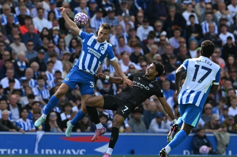 Trực tiếp Man City 1-0 Brighton: Haaland mở điểm