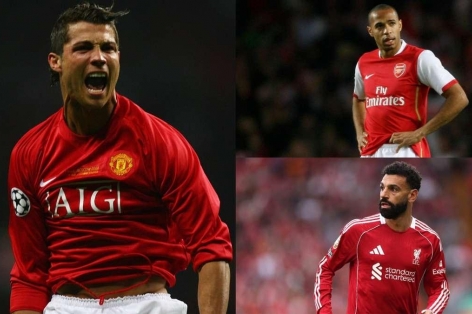 Ronaldo được chọn là cầu thủ vĩ đại nhất Ngoại hạng Anh