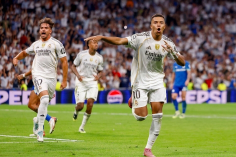 Trực tiếp Real Madrid vs Espanyol: Mbappe đá chính
