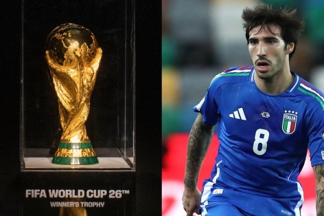 Bốc thăm play-off World Cup khu vực châu Âu: Italia gặp 'ác mộng' của Ronaldo