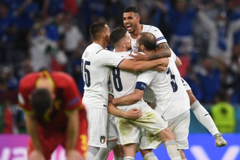 Giấc mơ vô địch EURO đang tiến gần tới tuyển Italia