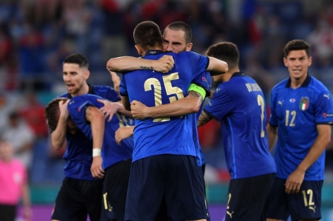 Đội hình chính thức Italia vs Xứ Wales: Chiesa, Belotti đá chính
