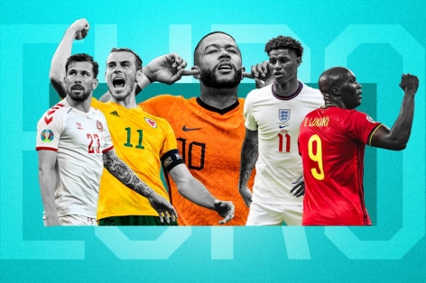 Lịch Euro 2021 hôm nay 26/06: Vòng 1/8 đá giờ đẹp