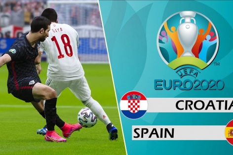 Xem trực tiếp Tây Ban Nha vs Croatia - EURO 2021 ở đâu? Kênh nào?
