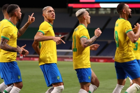 Lịch thi đấu chung kết bóng đá nam Olympic 2021: Brazil đụng độ TBN