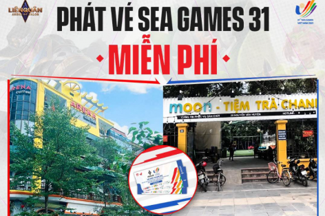 Địa điểm phát vé xem các bộ môn eSports tại SEA Games 31