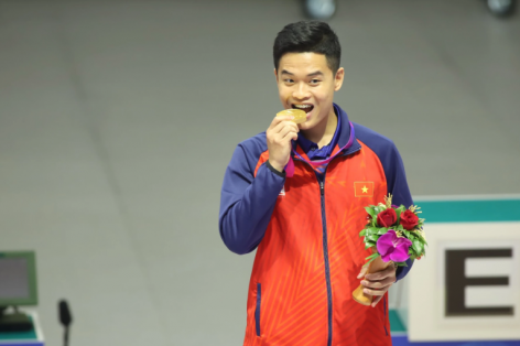 Bỏ game học bắn súng, đoạt luôn HCV ASIAD 19