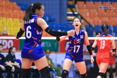Trực tiếp bóng chuyền nữ Philippines 2-0 U21 Thái Lan: Vắng chủ lực, Thái Lan lâm nguy