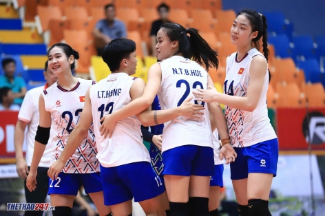 Trực tiếp bóng chuyền nữ U21 Việt Nam 2-0 Tứ Xuyên: Ngược dòng ngoạn mục