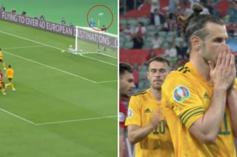 Bale sút hỏng pen, CĐV 'chế' ảnh như trò đùa