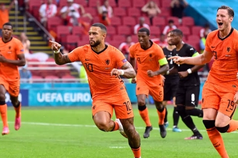 Depay ghi dấu ấn, ĐT Hà Lan đánh bại Áo độc chiếm ngôi đầu