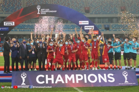 U23 Việt Nam lập kỷ lục 'vô tiền khoáng hậu' sau chức vô địch giải AFF