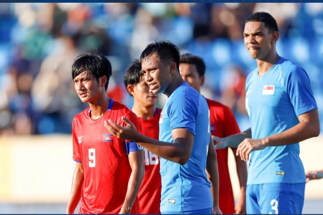 VIDEO: U23 Campuchia thua cay đắng ở SEA Games 31