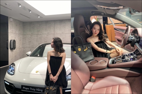 Tốt nghiệp đại học, nữ 9x Việt được bố mẹ tặng Porsche 8 tỷ đồng