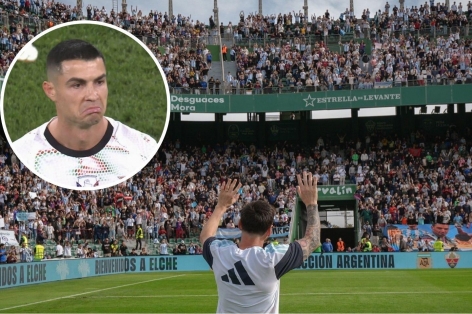 Messi tạo cơn sốt khiến Ronaldo bị 'cảm lạnh'