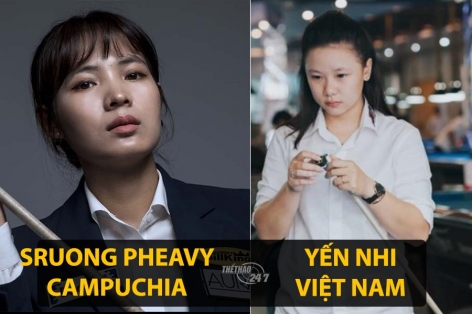 Kết quả chung kết billiards SEA Games 32: Yến Nhi 20-25 Sruong Pheavy