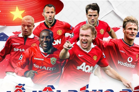 Trực tiếp Huyền thoại MU vs Việt Nam All Stars, 18h30 hôm nay 27/6