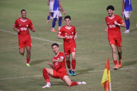 Trực tiếp Viettel 2-0 Becamex TPHCM: Chủ nhà thăng hoa