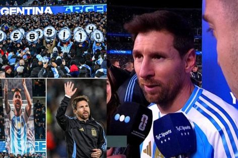 Messi xác nhận về trận đấu cuối cùng trên sân nhà Argentia