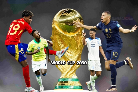 64 đội có thể tham dự World Cup 2030