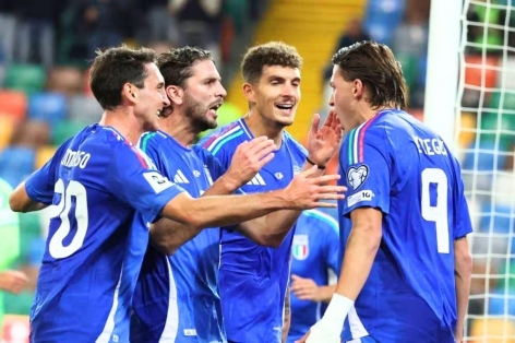 Kịch bản 'không tưởng' để Italia vào thẳng VCK World Cup 2026: Thắng Na Uy của Haaland với cách biệt 9 bàn