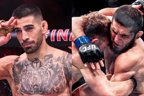 Ilia Topuria thách thức Islam Makhachev sau UFC 322