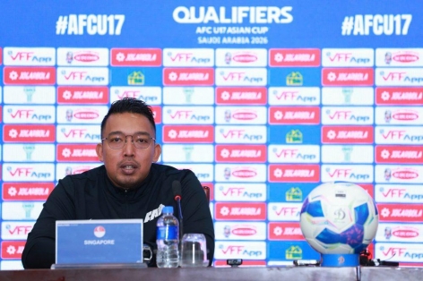HLV Singapore tuyên bố đá sòng phẳng với U17 Việt Nam