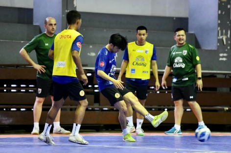 ĐT futsal Thái Lan hội quân, loại 3 cầu thủ trước SEA Games 31