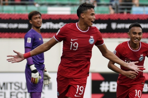 Đua với Việt Nam, tiền đạo Singapore quyết thắng đậm 'kho điểm' của AFF Cup