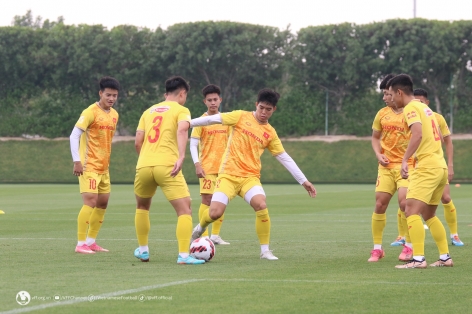 U22 Việt Nam hội quân cho SEA Games 32, chỉ 10 cầu thủ góp mặt