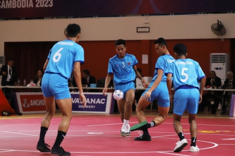 Campuchia thắng Malaysia 156-0 ở môn thể thao siêu lạ tại SEA Games