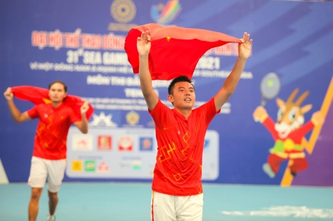 VĐV Việt Nam ăn cháo hành trước trận chung kết SEA Games