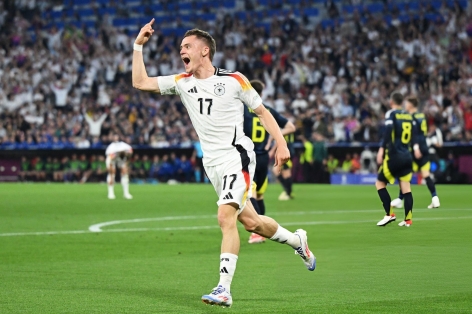 Thần đồng ĐT Đức đi vào lịch sử ngay trận mở màn Euro 2024