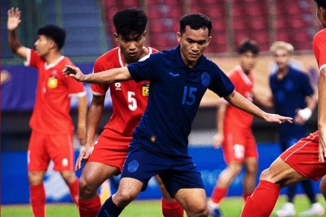 Trực tiếp U23 Campuchia 0-1 U23 Lào: Bất ngờ xảy ra
