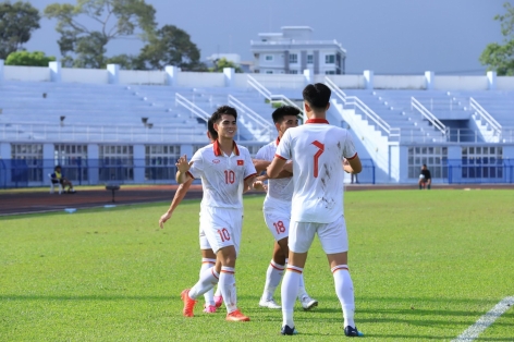 Trực tiếp U23 Việt Nam 1-0 U23 Lào: Khai thông bế tắc