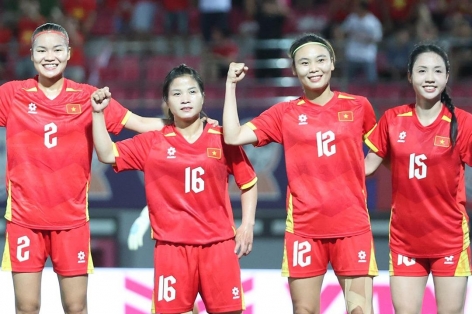 Trực tiếp nữ Việt Nam 4-0 nữ Campuchia: Thăng hoa