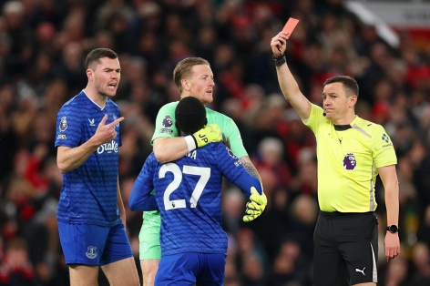 Trực tiếp MU 0-1 Everton: Bàn thắng bất ngờ