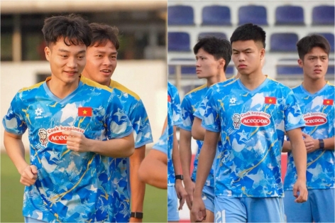 U22 Việt Nam tiếp tục vắng 3 cầu thủ ở buổi tập thứ 2