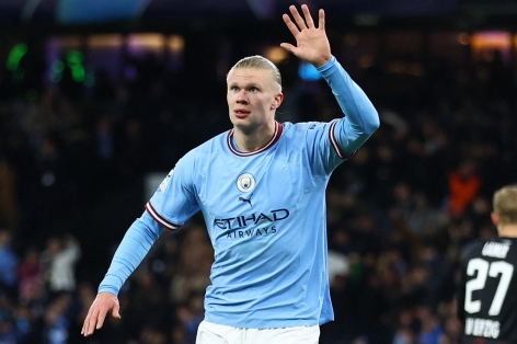 Haaland lập hattrick, Man City hủy diệt đội bóng hàng đầu Championship