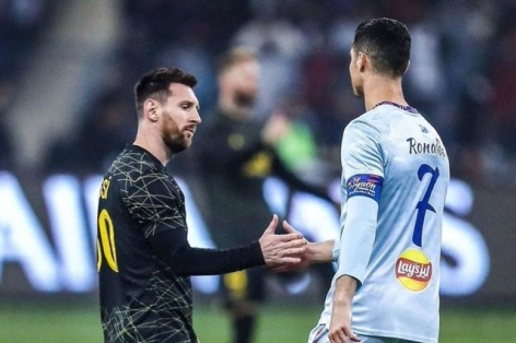 Ronaldo gọi điện cho Messi trước trận thua của Inter Miami?