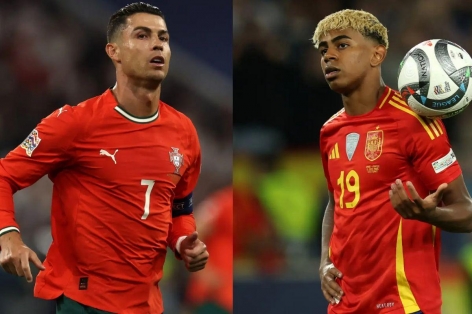 Yamal gửi 'chiến thư' tới Ronaldo trước chung kết Nations League