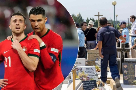 Khung cảnh hỗn loạn nơi yên nghỉ của Diogo Jota: Ronaldo đã đúng!