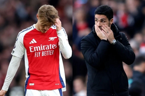 Muốn vô địch Ngoại hạng Anh, Arteta cần quyết định lớn với Odegaard?