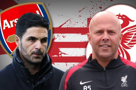 Arsenal mất vị thế số 1 trong mắt HLV Arne Slot
