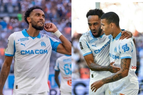 Aubameyang và Greenwood thi nhau tỏa sáng tại Pháp